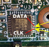Phá pass BIOS Lenovo IBM bằng máy chép ROM rt809F